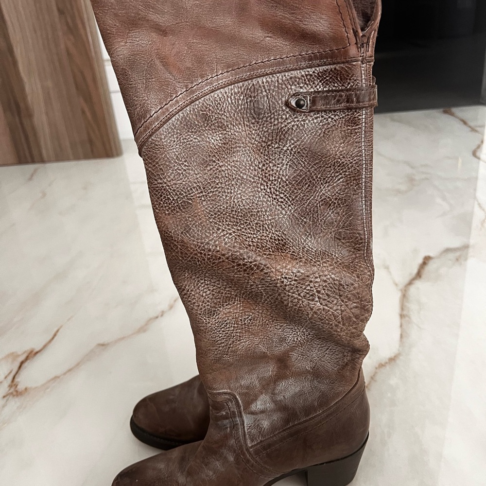 Frye Brown Over the Knee Boots